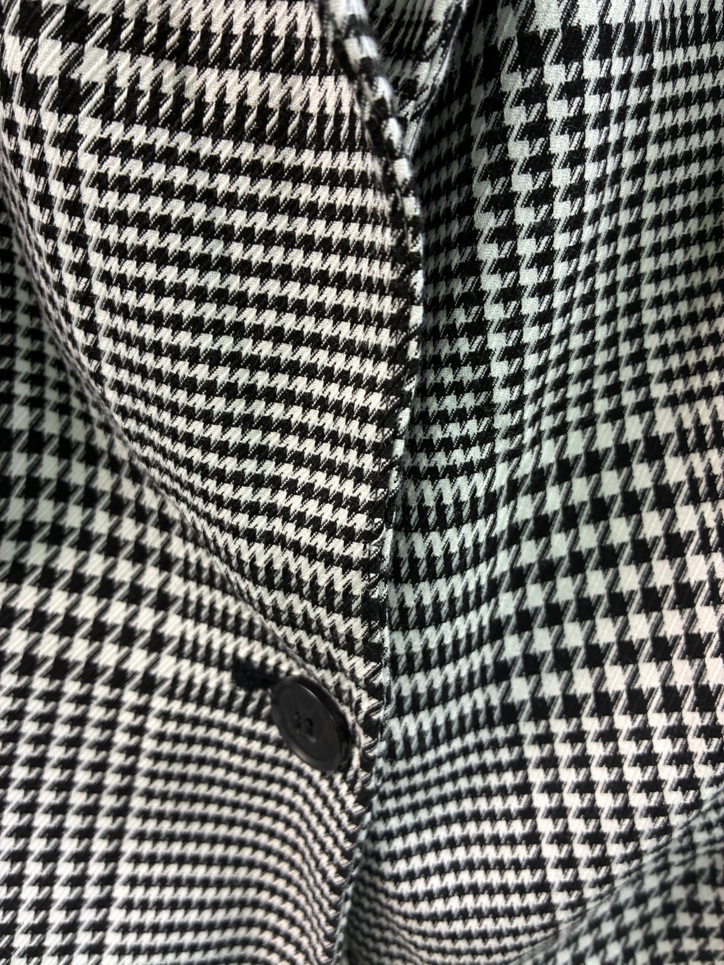 Lane Bryant Black Plaid Blazer Size 14