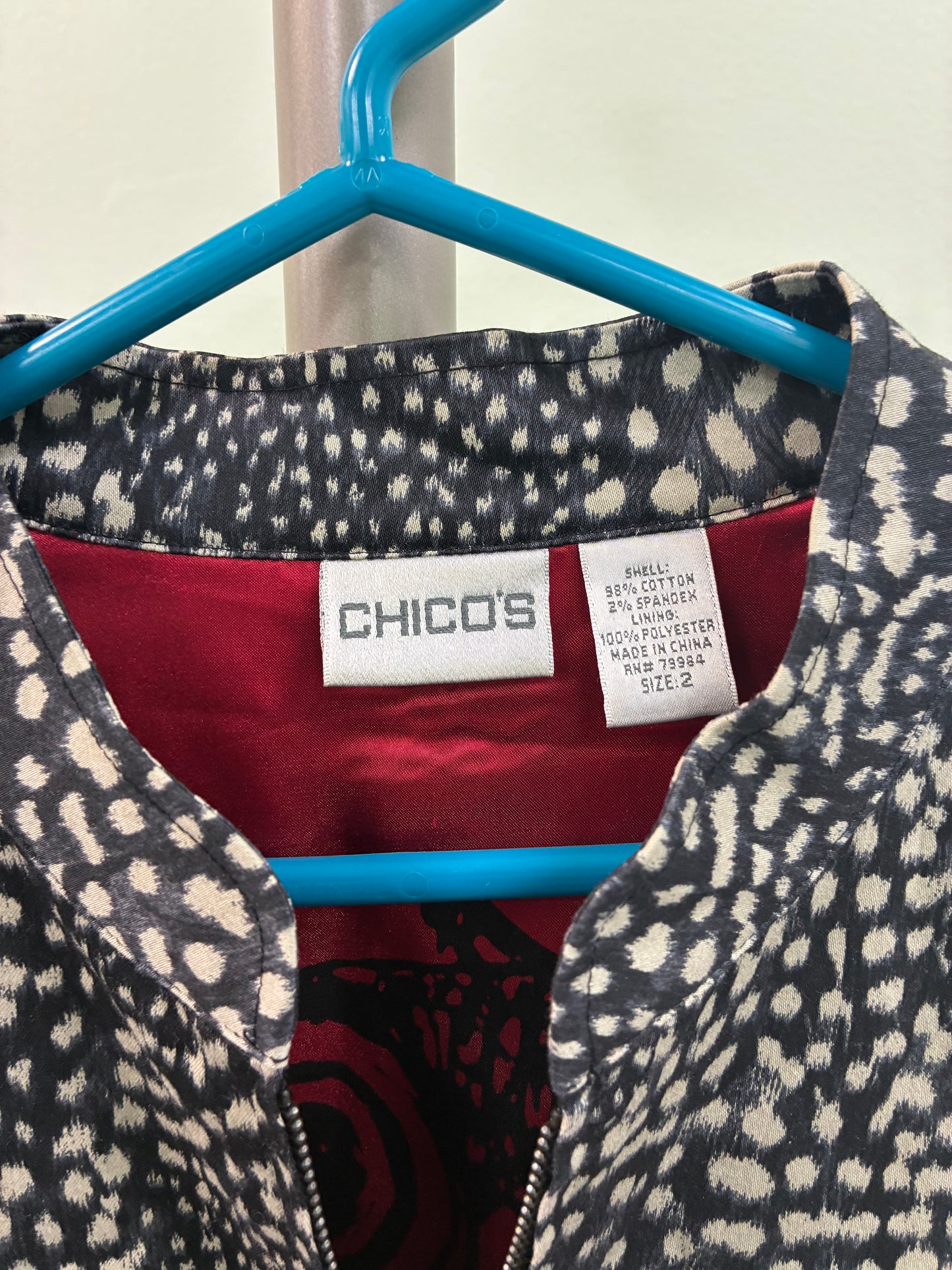 Chico Leopard Print Bomber Jacket