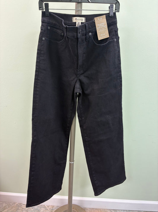Madewell Black Denim Vintage Wide Leg