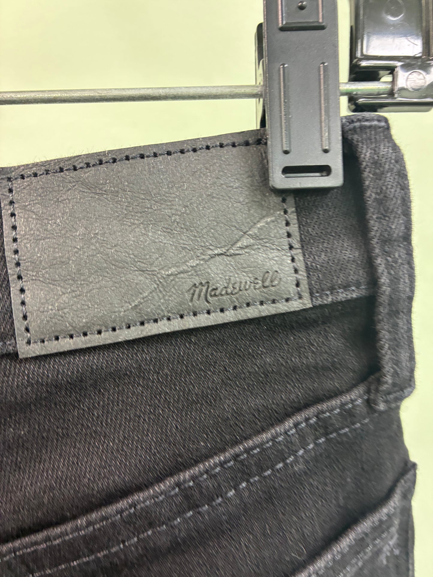 Madewell Black Denim Vintage Wide Leg