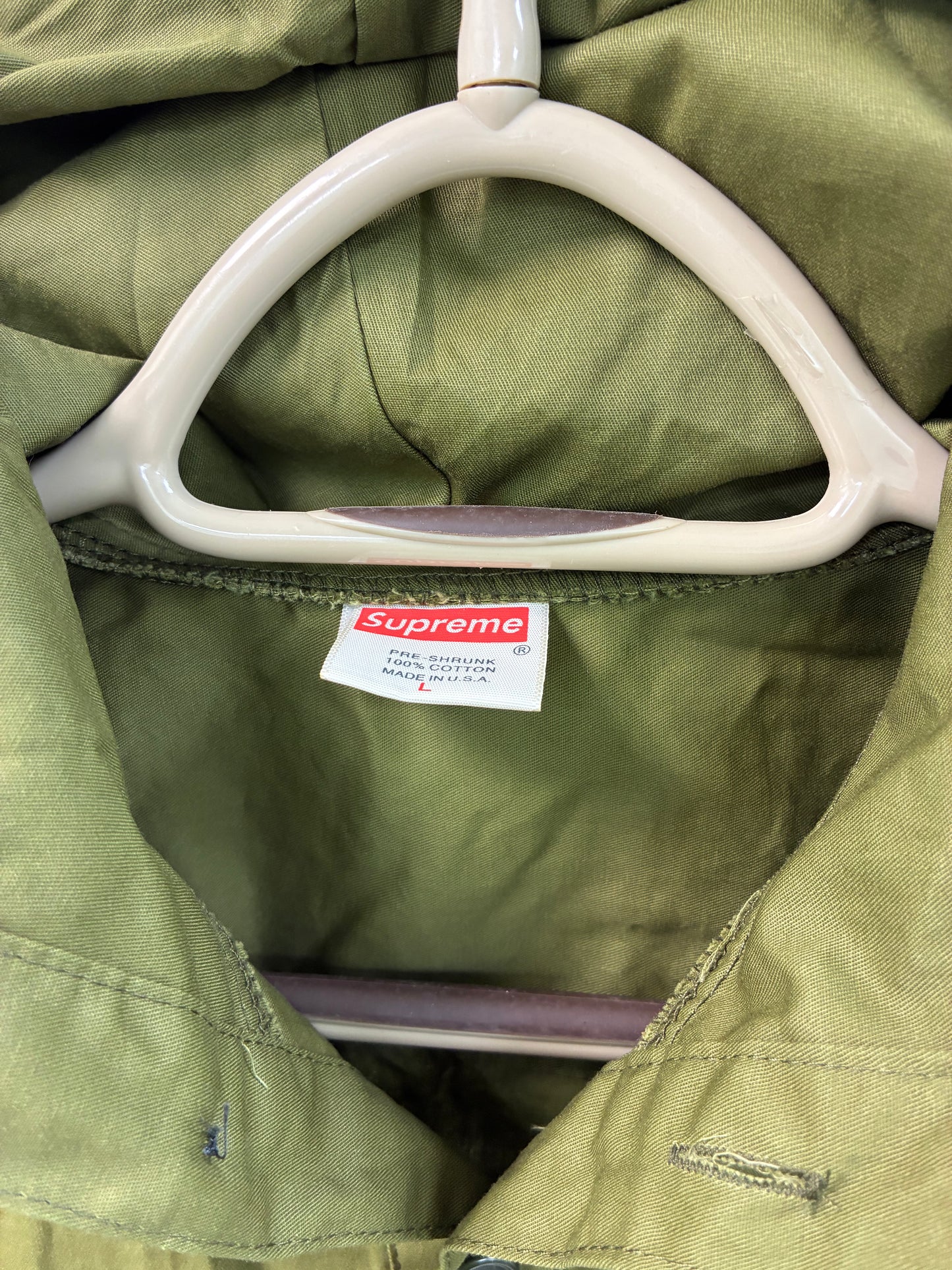 Supreme Women Olive Green Jacket Size L