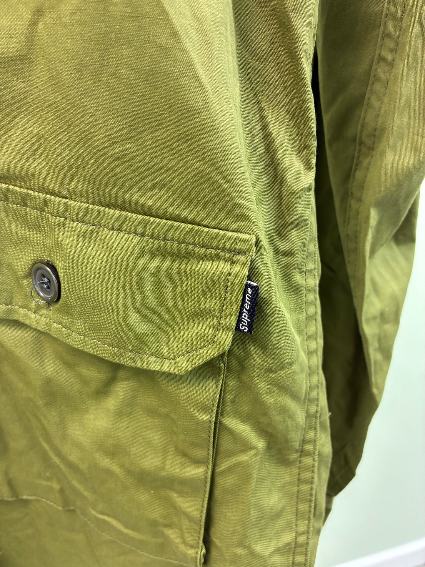 Supreme Women Olive Green Jacket Size L