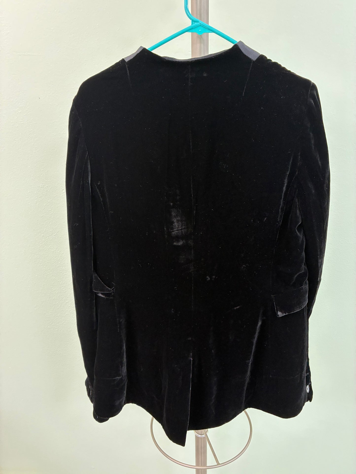 Tory Burch Velvet Womens Jacket Silk Rayon Blend Size 10