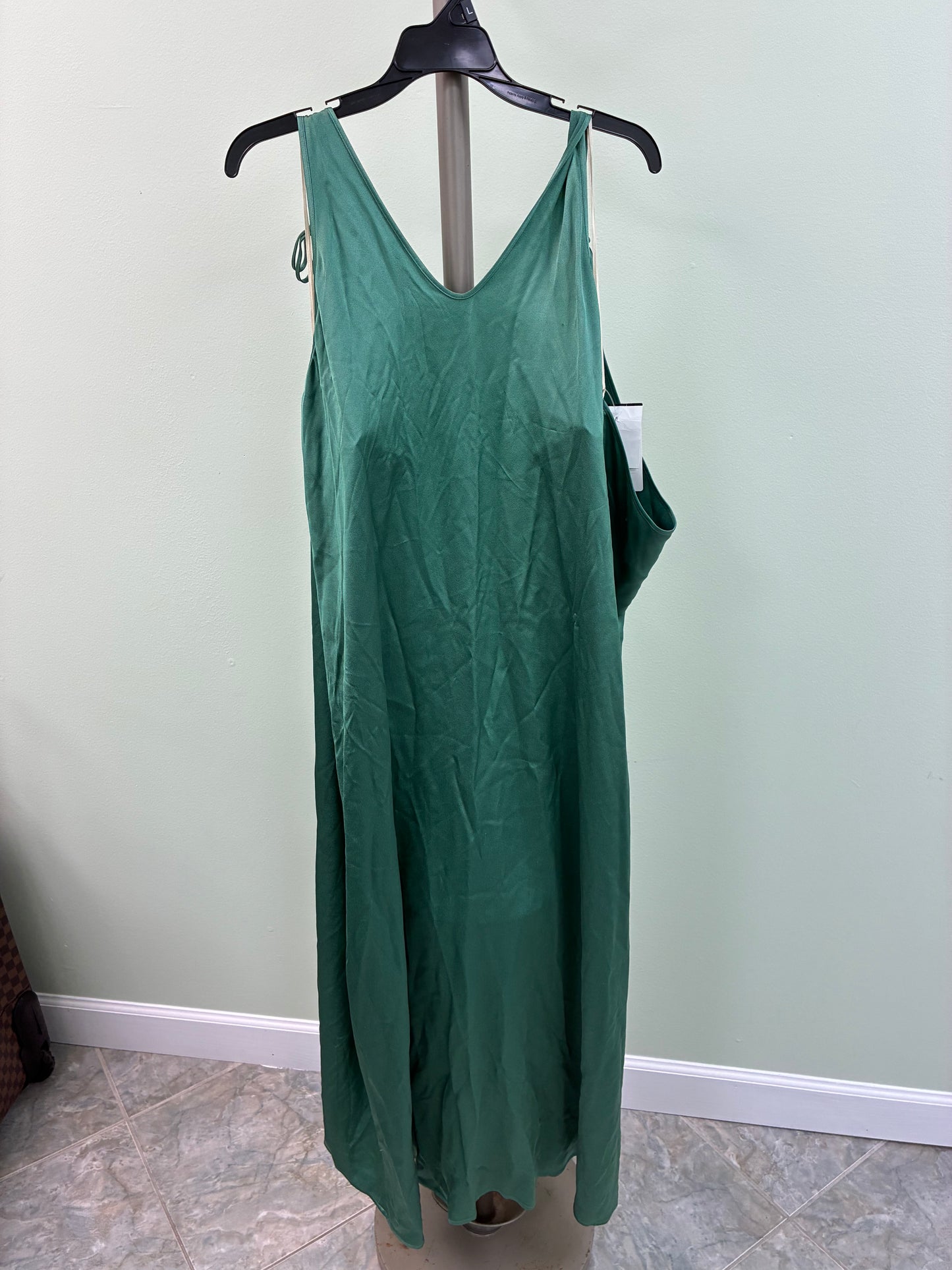 Alysi Green Wrap Dress Size 8
